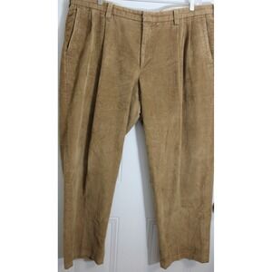 Orvis Men's Tan Corduroy Trousers Wide Wale Portugal Style 8P76 *SZ 46 Heritage